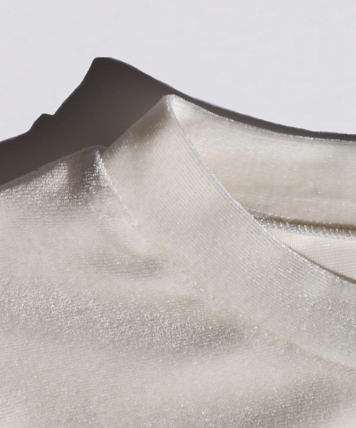 kiehtova tシャツ 「kiehtova」VELOR TOPS/ベロア トップス レディース