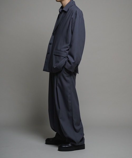 CasperJohn イミテーションウール テーラードジャケット スラックス