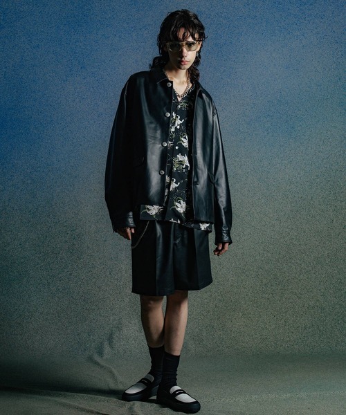 CRIMIE 革ジャン ライダース SPANISH LAMB LEATHER BLOUSON