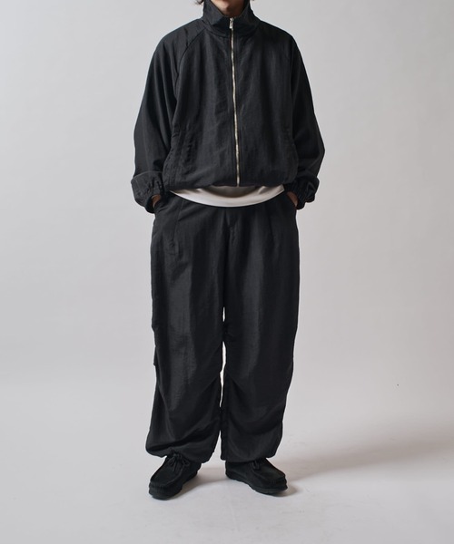 ブルゾン アウター リサイクルグログラントラックジャケット メンズ