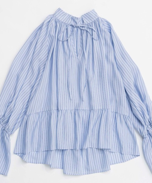 MAISON SPECIAL（メゾンスペシャル） ブラウス シャツ Shirring Volume