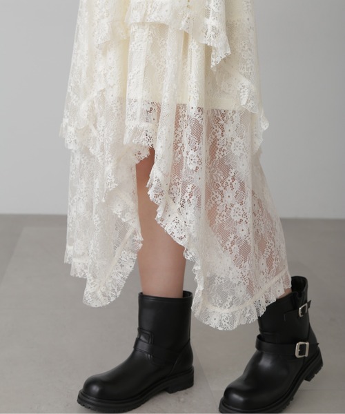 FREE'S MART（フリーズマート） スカート イレヘムレーススカート