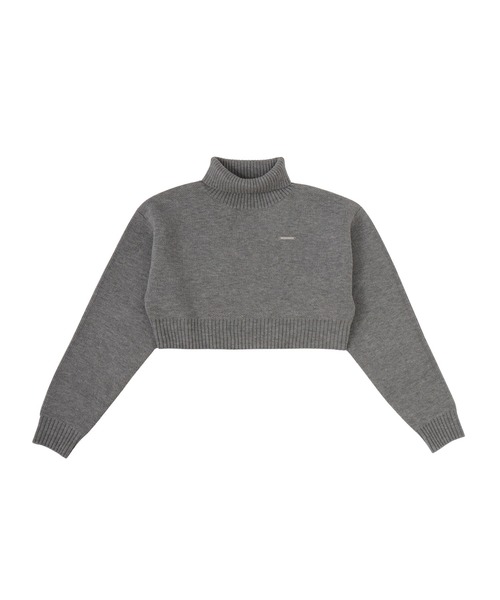 ACLENT（アクレント） ニット セーター ルーズタートルジャガード