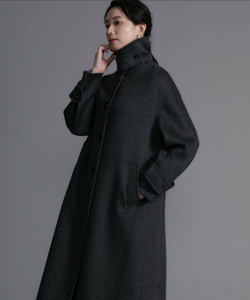 美品 クリスチャンディオール　カシミヤ　ステンカラーコート　1260 美品 クリスチャンディオール カシミヤ ステンカラーコート 1260 美品