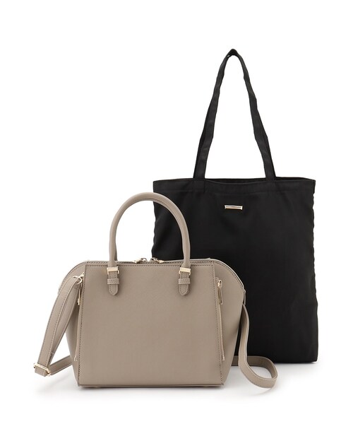 grove ショルダーバッグ バッグ 「人間工学」タテZipメタル