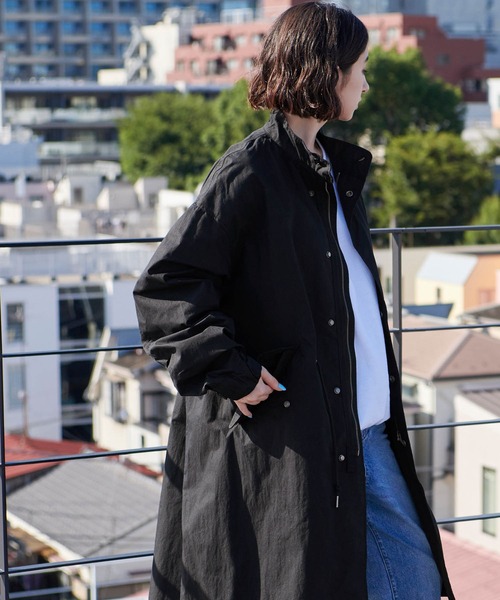 「BARK MANHATTAN」 モッズコート M ホワイト メンズ_画像7