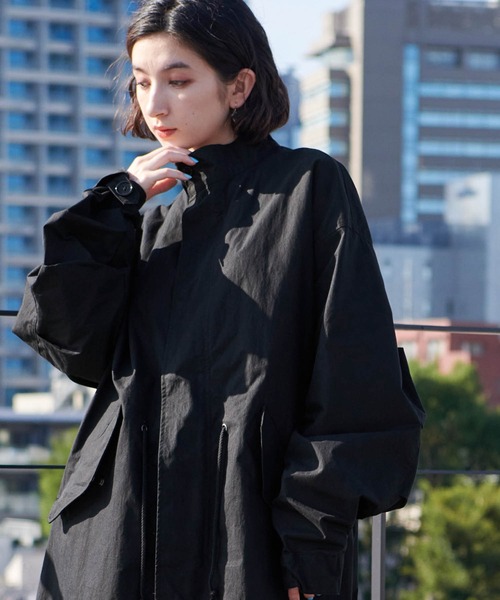 「BARK MANHATTAN」 モッズコート M ホワイト メンズ_画像8