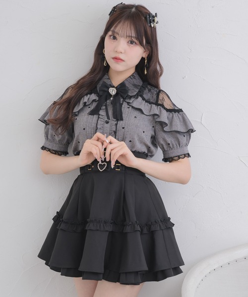 ROJITA スカート ベルトリボンデザインスカート : ZOZOTOWN