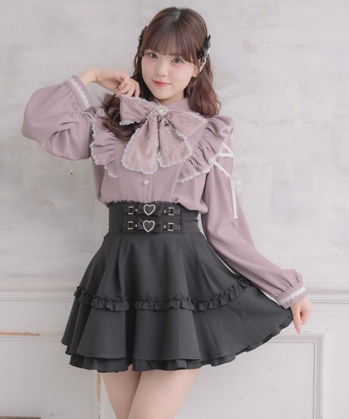 ROJITA（ロジータ） スカート ベルトリボンデザインスカート