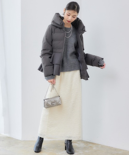 「RIRIYANO」 ブルゾン LARGE グレー レディース_画像5