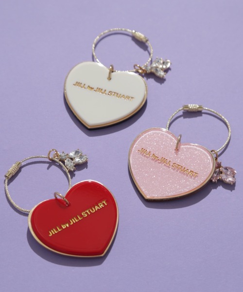 JILLSTUART HEART KEY HOLDER スマートキーホルダー 安心国内発送【JILLSTUART】ハートチャーム スマート キーケース