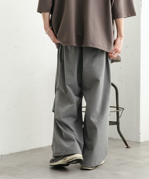 新品未使用⭐︎ayakawasaki パラシュートパンツ　チャコールグレー SENSE OF PLACE by URBAN RESEARCH パンツ イージーパラシュートパンツ