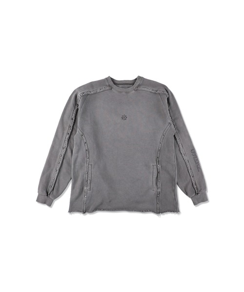 トレーナー スウェット Sulfer Acid C-off Crew neck メンズ | WIND AND SEA | 03