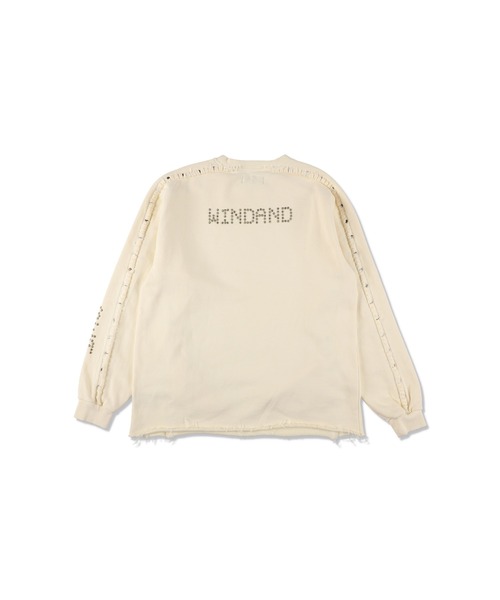 トレーナー スウェット Sulfer Acid C-off Crew neck メンズ | WIND AND SEA | 17