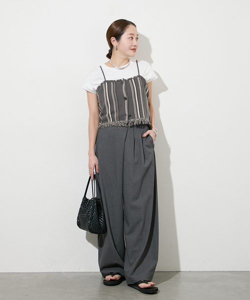 【再入荷！】 JQストライプビスチェ STANDARD JOURNAL レディース ZOZOTOWN : トップス