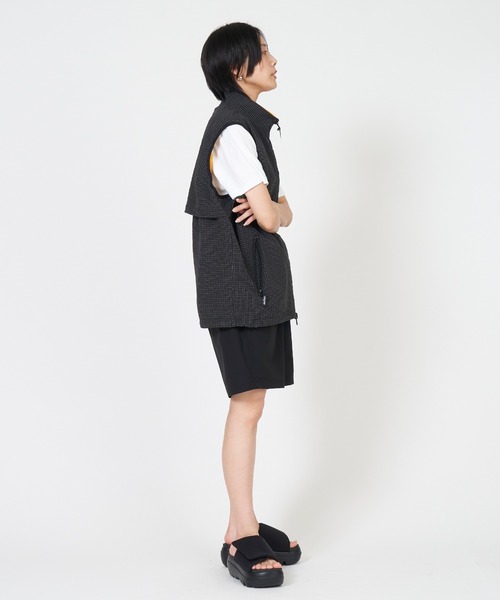 ベスト/ジレ OHGA   REVERSIBLE VEST WILD THINGS（ワイルドシングス） ベスト ジレ GECKO REVERSIBLE VEST
