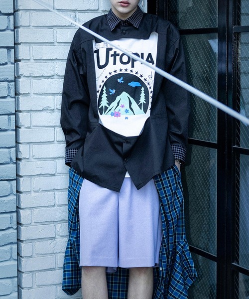 MILKBOY（ミルクボーイ） シャツ FRAME シャツ メンズ レディース