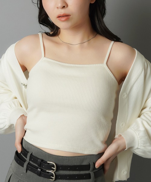 SPINNS（スピンズ） キャミソール 一番使いやすい丈感目指しました