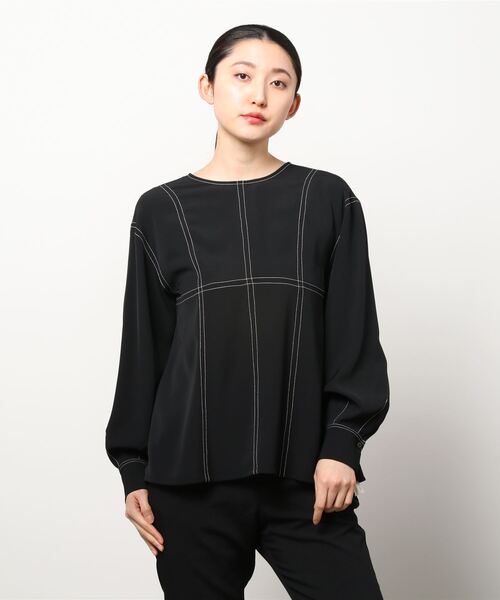 RAY BEAMS◆長袖ブラウス/--/コットン/WHT/無地/61-14-0886-101 Ray BEAMS（レイ ビームス）ラッフル オフショルダー ブラウス