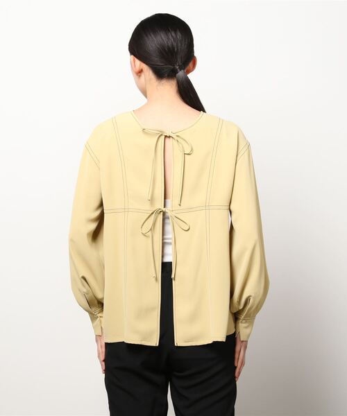 Ray BEAMS - Ray BEAMS  レイ ビームス  長袖　ブラウス Ray BEAMS 「Ray BEAMS」 長袖ブラウス ONE SIZE イエロー