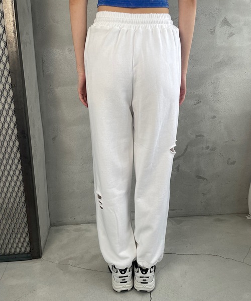 【専用】スーパーワイド コットン パンツ ＆ ダメージスウェット 楽天市場】スウェットパンツ レディース メンズ 綿100 裏毛 男女