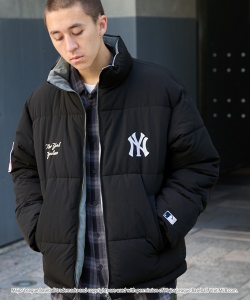 MLB ブルゾン M ダークネイビー メンズ : ZOZOTOWN Yahoo!店 - 通販