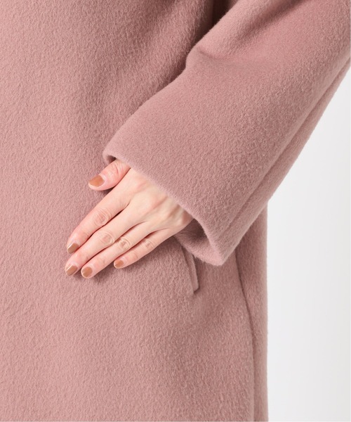 IENA（イエナ） ノーカラーコート 34 ホワイト レディース : ZOZOTOWN