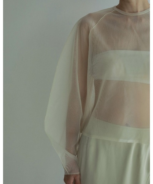ニット セーター anuke Volumesleeve Sheer Knit 62510506 レディース ànuke online store（アンヌーク） / Volumesleeve Sheer