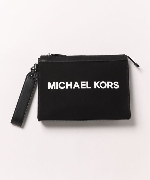 数量は多い  MICHAEL KORS クラッチバッグ COOPER ポーチ ラージ メンズ バッグ