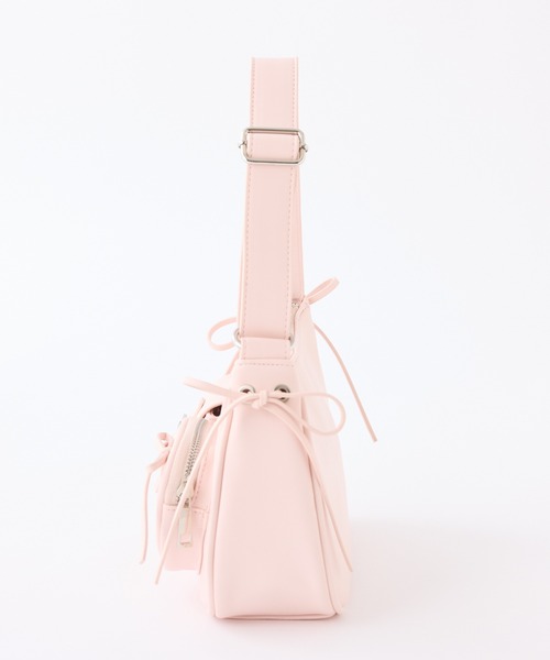 【新品】CLAITHAS 2way ショルダーバッグ パスケース A4 ピンク one after another NICE CLAUP ショルダーバッグ バッグ ハート