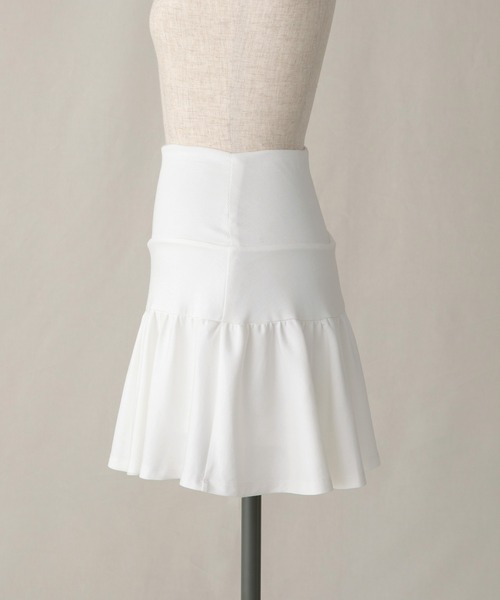 PriCHOU スカート Sweat Frill Mini Skirt/スウェットフリルミニ