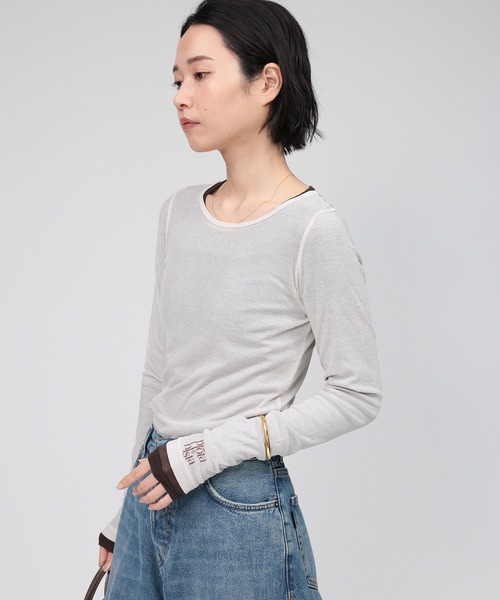 tシャツ 「PROTAGONISTA」レイヤーカットソー レディース 【公式通販】