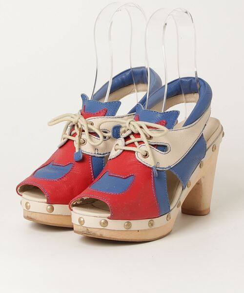 TSUMORI CHISATO（ツモリチサト） ヒールサンダル - レッド レディース
