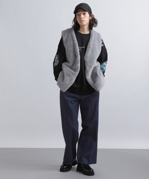 HARE 「HARE」 デニムパンツ SMALL ネイビー メンズ : ZOZOTOWN
