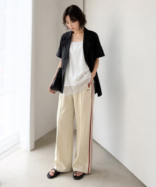 Java ワイドパンツ パンツ 「「アイボリー」10月上旬再入荷！予約受付