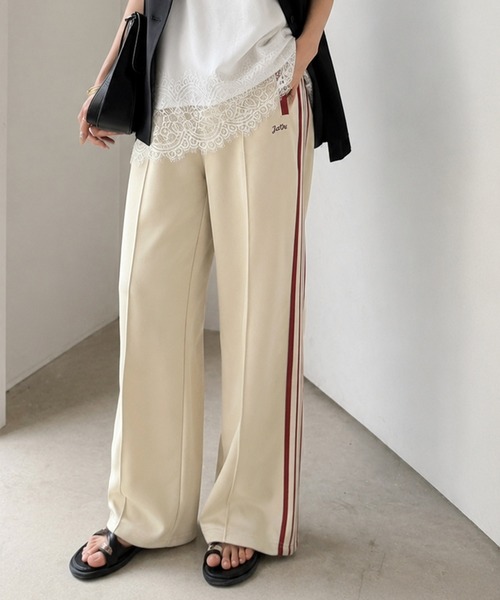 Java ワイドパンツ パンツ 「「アイボリー」10月上旬再入荷！予約受付