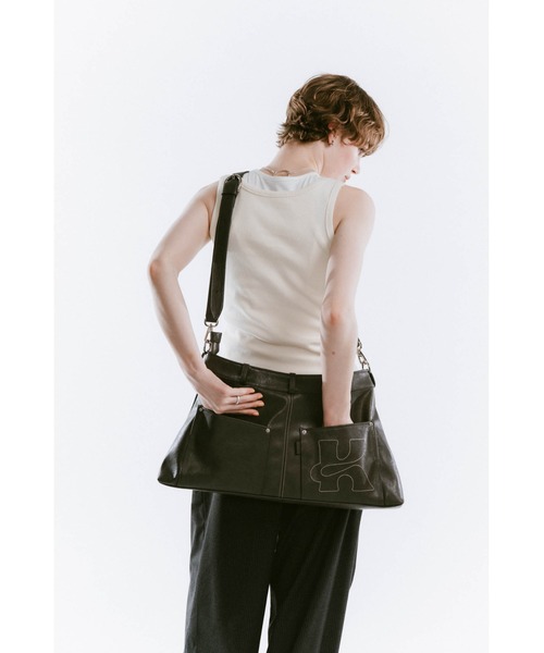 ショルダーバッグ Knuth Marf minimal pochette Knuth Marf（クヌースマーフ） ショルダーバッグ バッグ leather denim