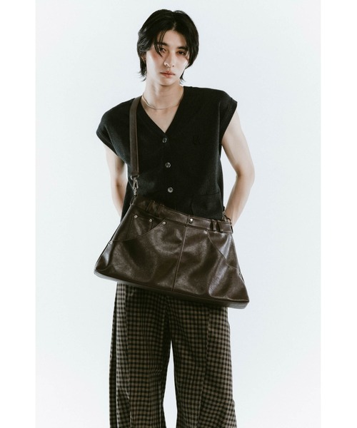ショルダーバッグ Knuth Marf minimal pochette Knuth Marf（クヌースマーフ） ショルダーバッグ バッグ leather denim