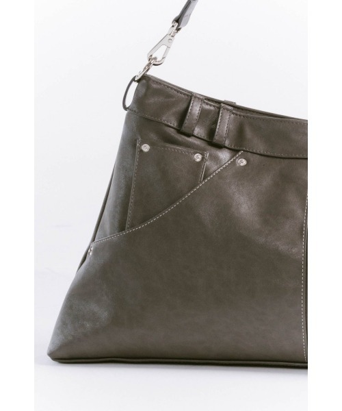 ショルダーバッグ Knuth Marf minimal pochette Knuth Marf（クヌースマーフ） ショルダーバッグ バッグ leather denim