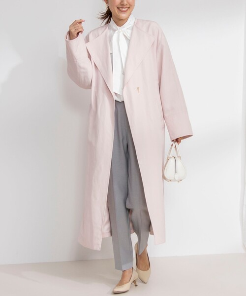 NOLLEY'S Sophi（ノーリーズソフィー） ノーカラーコート 38 ベビー