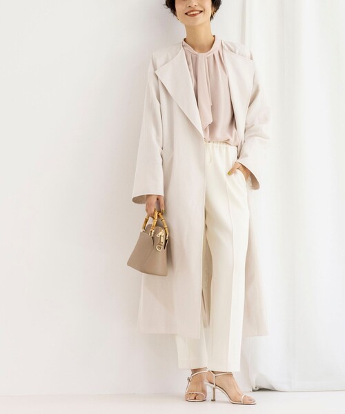 NOLLEY'S Sophi（ノーリーズソフィー） ノーカラーコート 38 ベビー