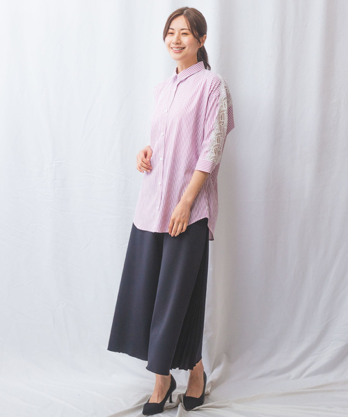 NARACAMICIE（ナラカミーチェ） ワイドパンツ パンツ 「NARACAMICIE