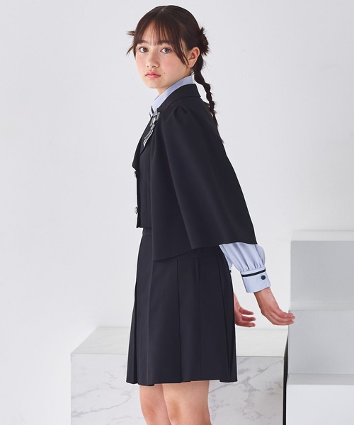 2638【未使用品】ショパン 日本代表コラボ 130cm 上下セット ネイビー CHOPIN（ショパン） フォーマル 発表会 卒園式 入学式 ケープライク