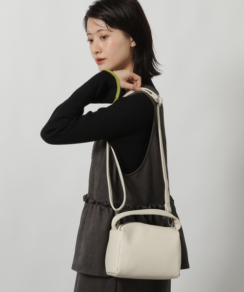 LAKOLE（ラコレ） ショルダーバッグ バッグ ソフトスクエアミニ2WAY