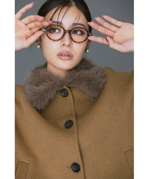 Mila Owen（ミラオーウェン） コート チェスターコート 2wayファー