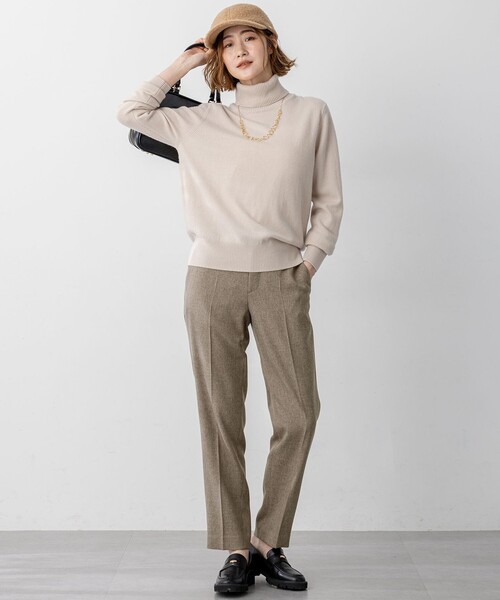 23区 ニット　ピュア　カシミヤ　タートルネック 23区（ニジュウサンク） ニット セーター ピュアカシミヤ