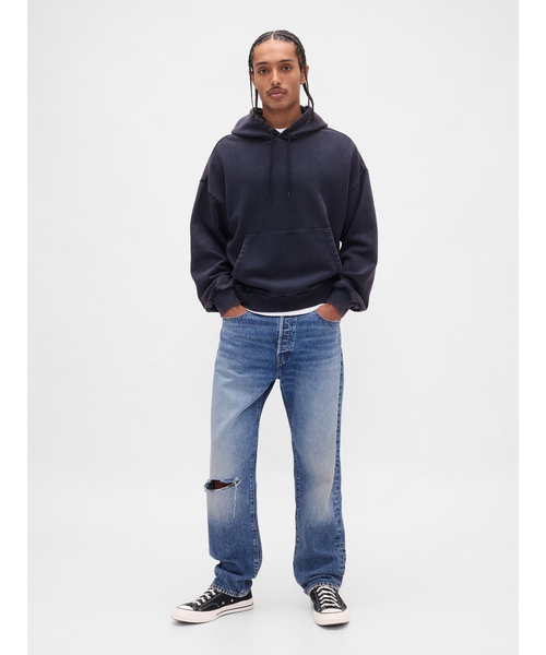 ブラック クロップドフーディー Lサイズ NEW ERA パーカー ERA/ニューエラ Zip Hoody メンズ レディース