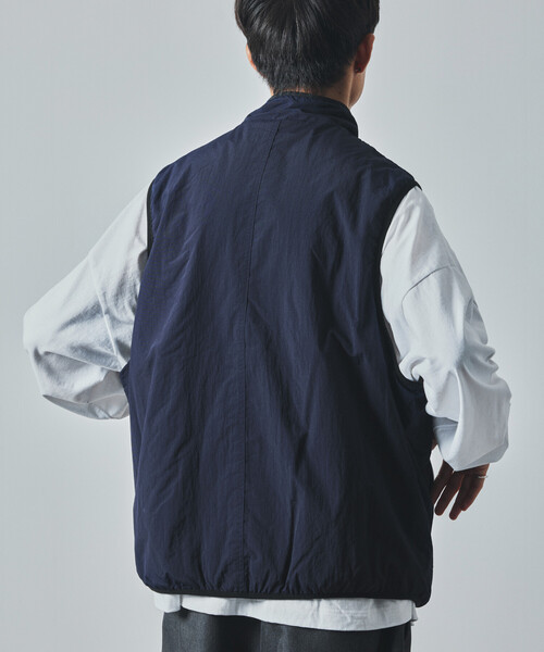 supply tokyo フリースベスト リバーシブル FREAK'S STORE（フリークスストア） コート ジャケット 限定展開