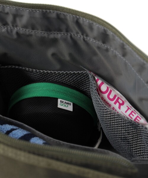 BEAMS GOLF（ビームス ゴルフ） トートバッグ スクリプトロゴ ビッグ