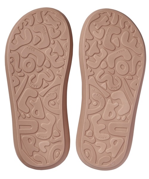 「ROXY」 ビーチサンダル MEDIUM ブラック レディース_画像9